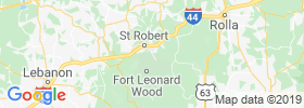 Fort Leonard Wood map